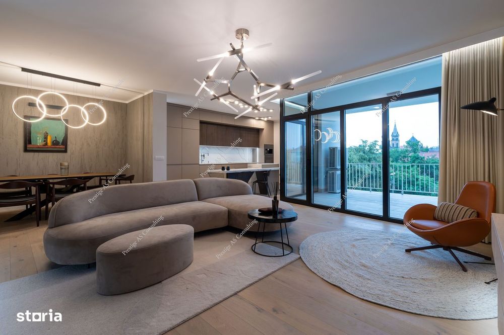 ISHO - Apartament premium | 4 camere | Vedere spre Bega | Parcare subt