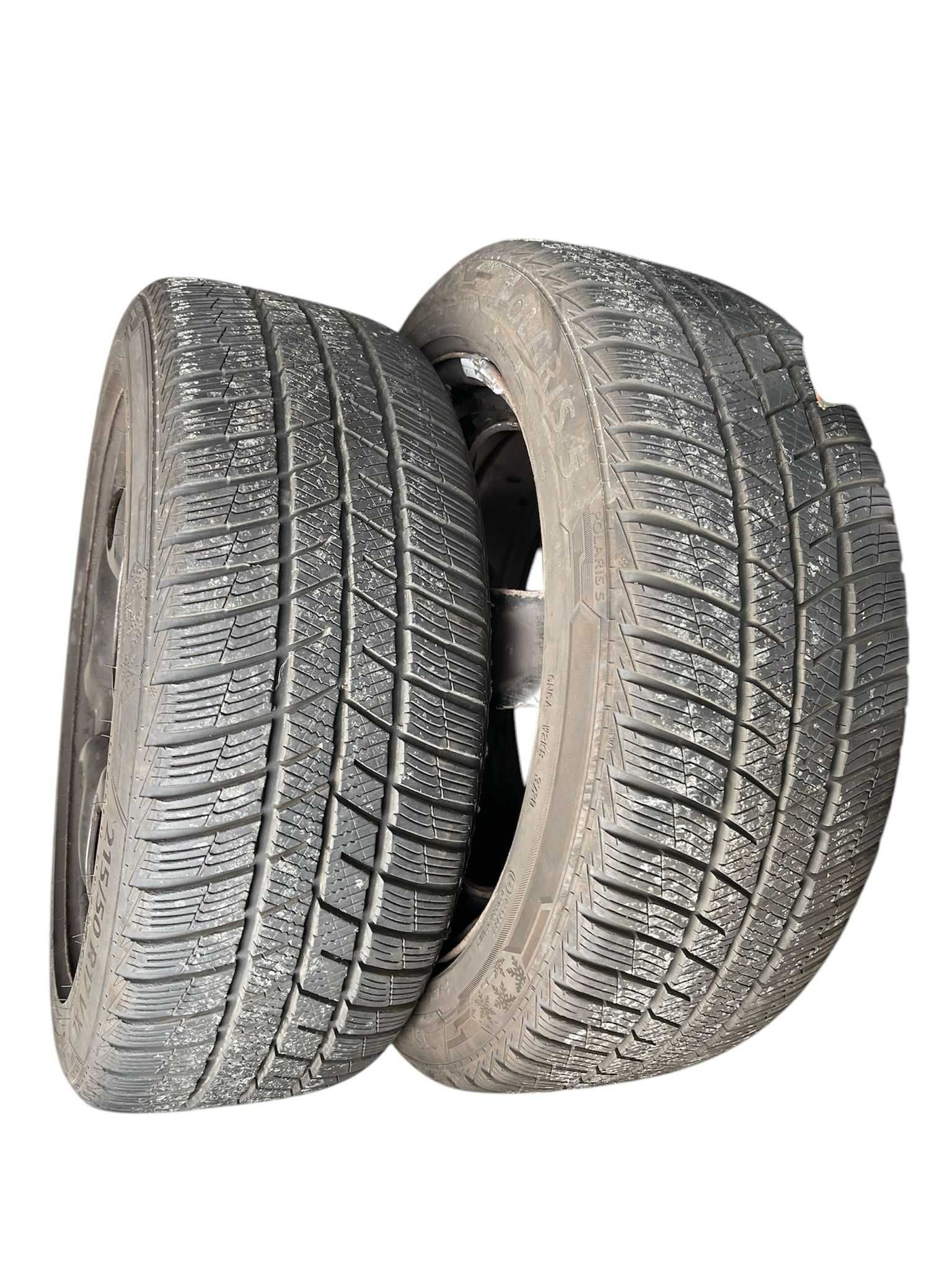 Set jante tabla Opel R17 cu anvelope de iarna 215 50 R17 Barum