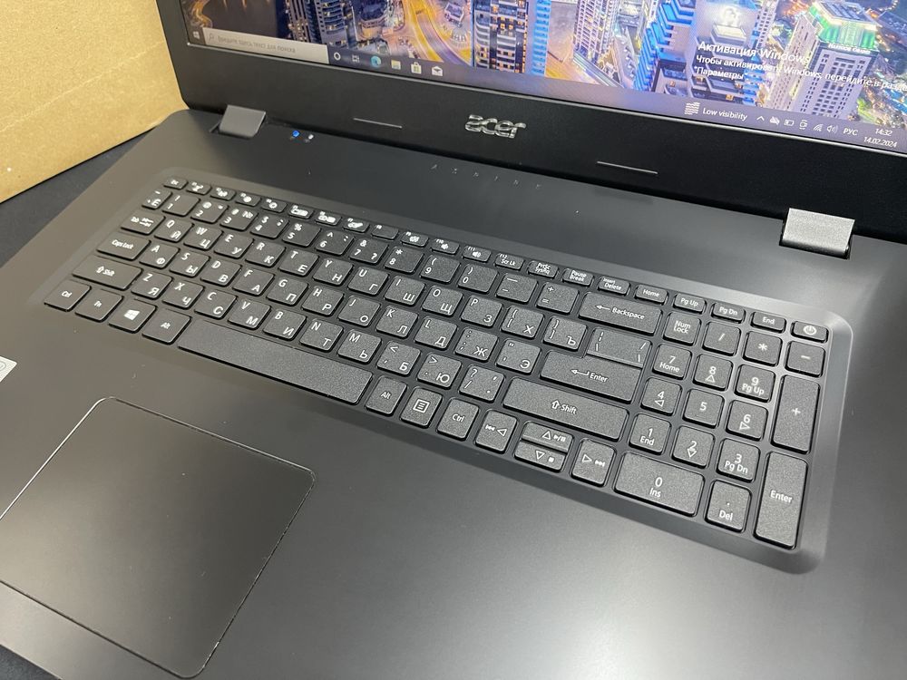 Ноутбук Acer Aspire3 17-Core i3-1005G1/4GB/SSD256GB/UHD Graphics