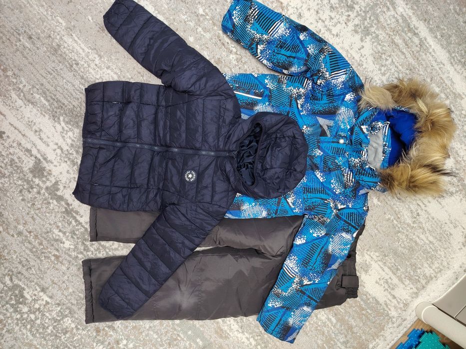 Продам детский вещи костюм зима, куртка весна в хорошем состоянии,