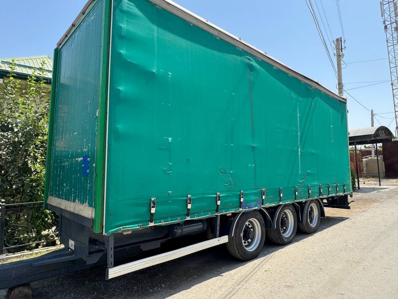 MAN TGX 26.460 EURO 6 паравоз + самро прицеп Сотилади