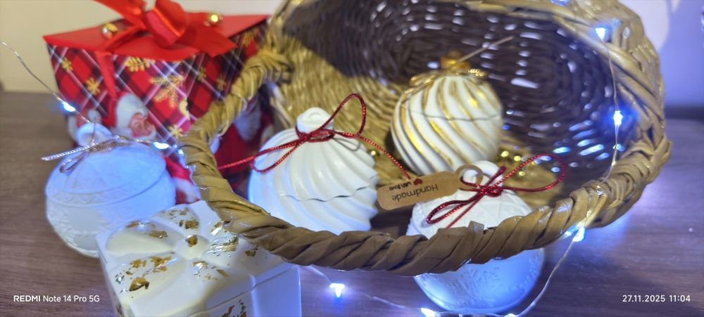 Коледни свещи-Коледна магия
Моите ръчно изработени