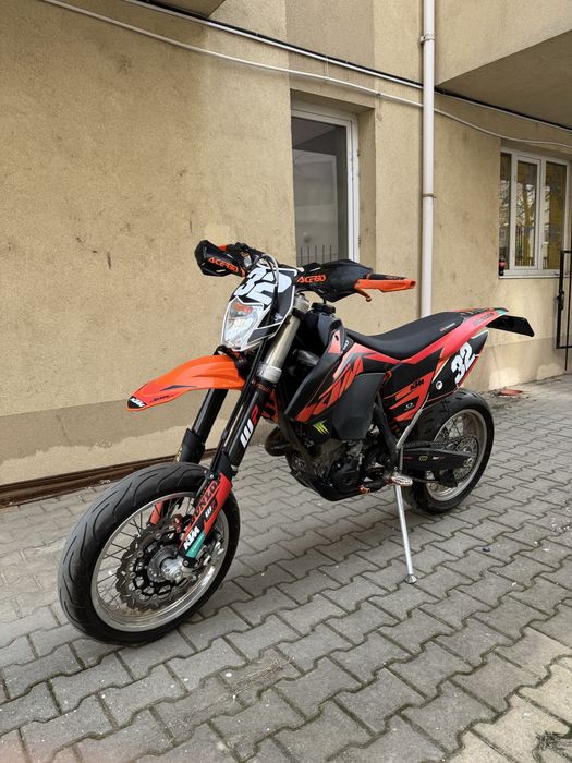 Supermoto KTM exc-f 350 2014 4500km + roti enduro