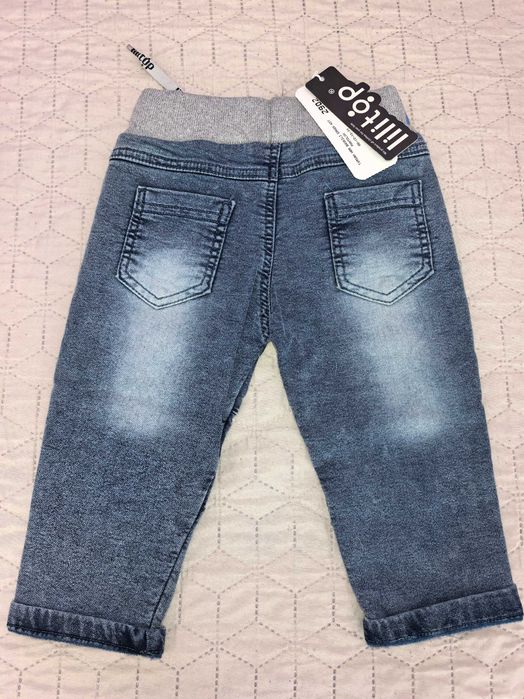 Нови дънки есен/зима момче 12-18 m, 80-86