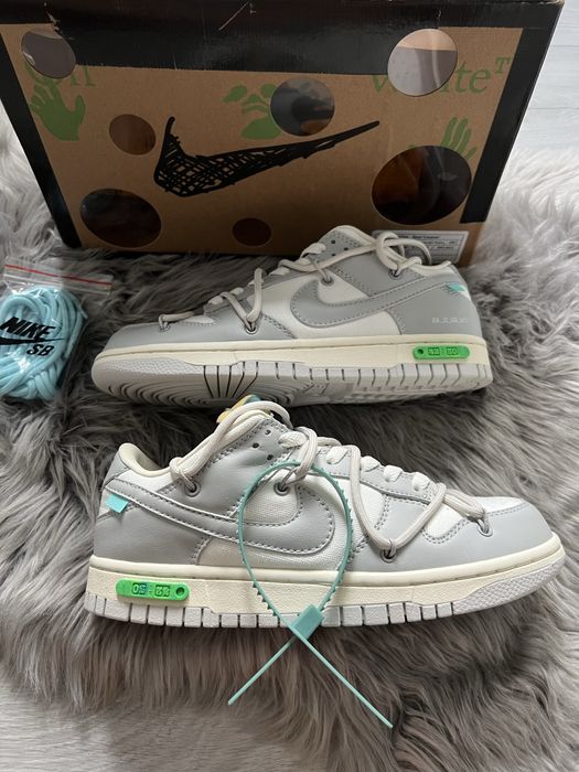 Nike Dunk Low x Off White Sail/Neutral Gray