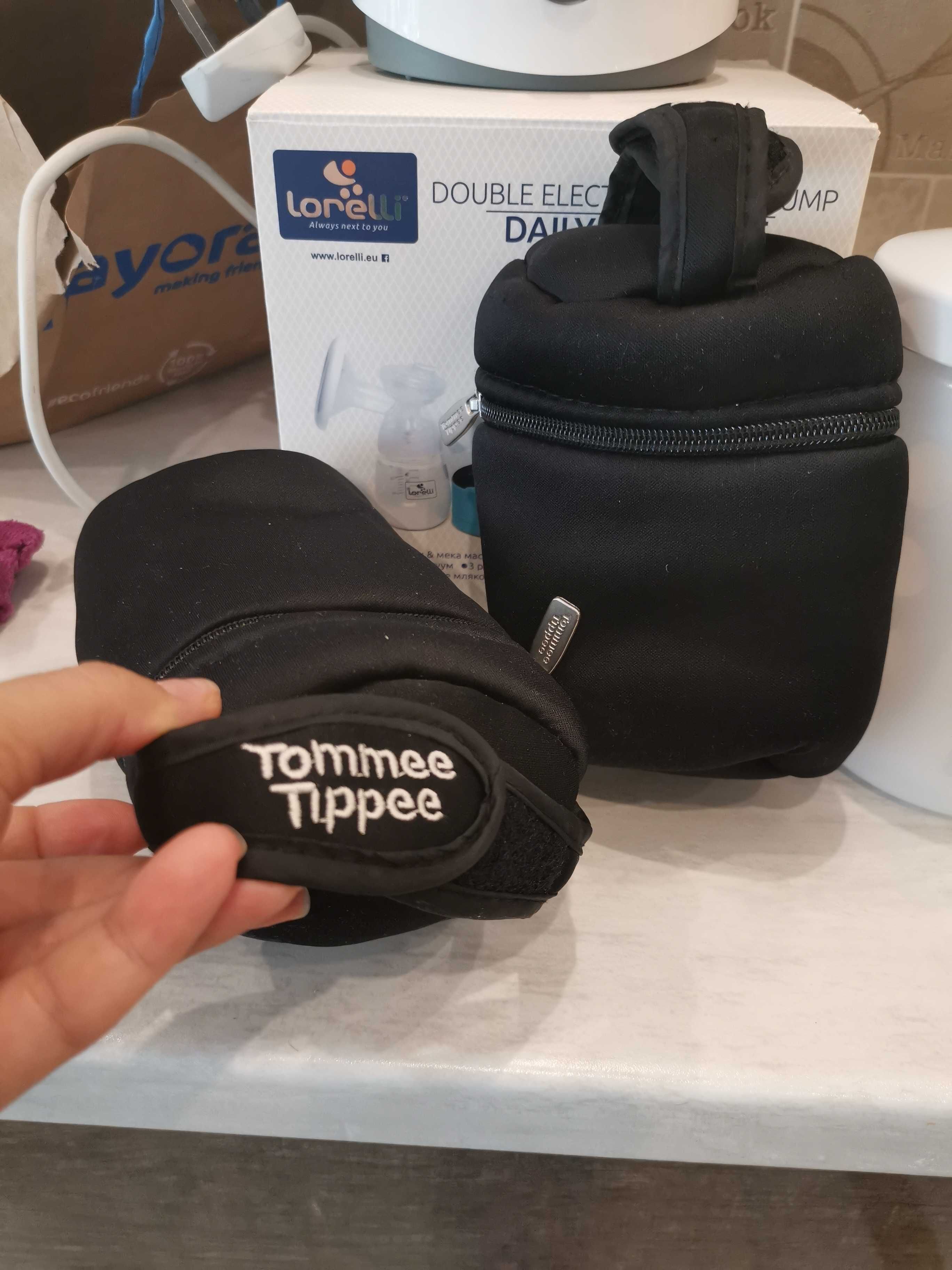 Tommee Tippee Стерилизатор + нагревател + подарък 2 термо чанти