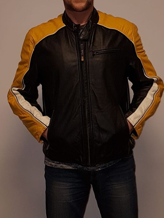 Geaca piele motor