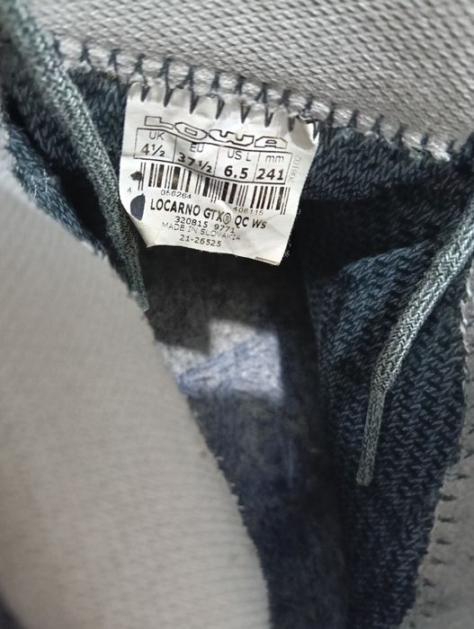 37,5 Ghete Lowa Locarno Gore-tex masura 37,5