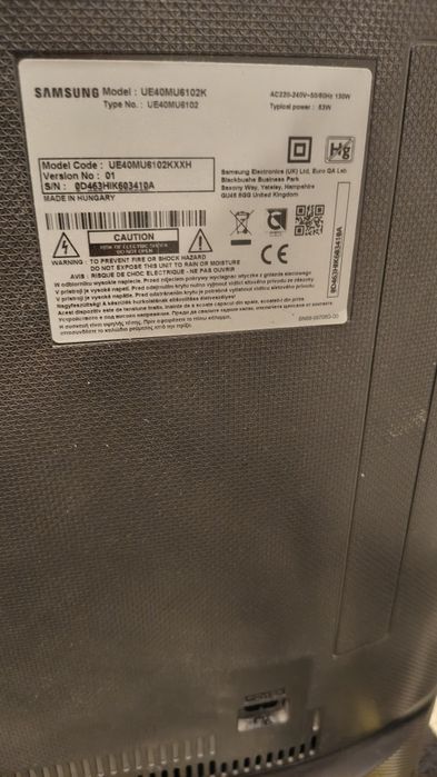 Tv Samsung 4k 105 cm