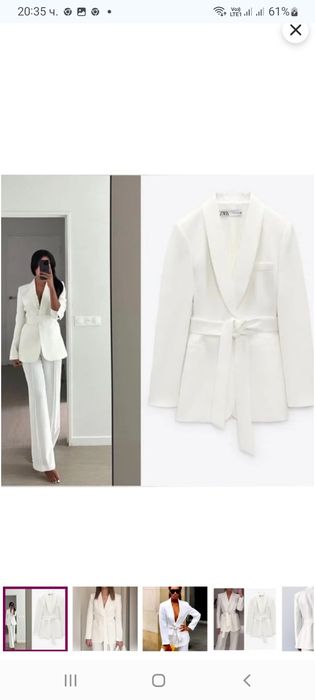 Сака zara хs, отлично състояние