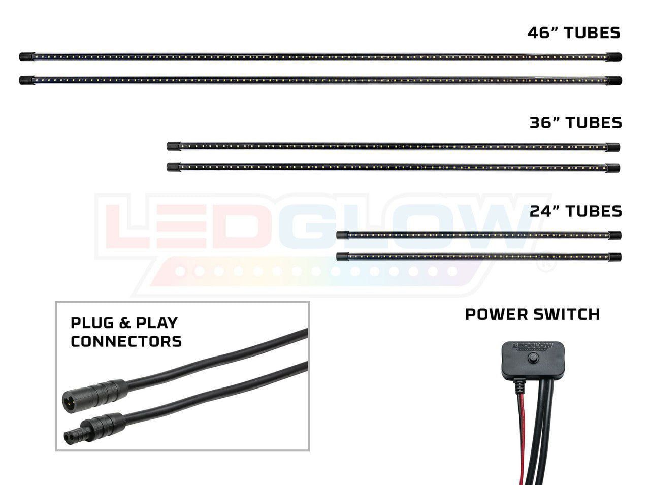 Подсветка LedGlow (LED SMD) универсальная. Одноцветный.