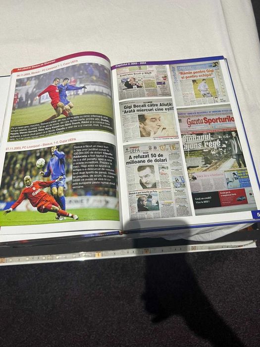 Carte Gigi Becali si Steaua.