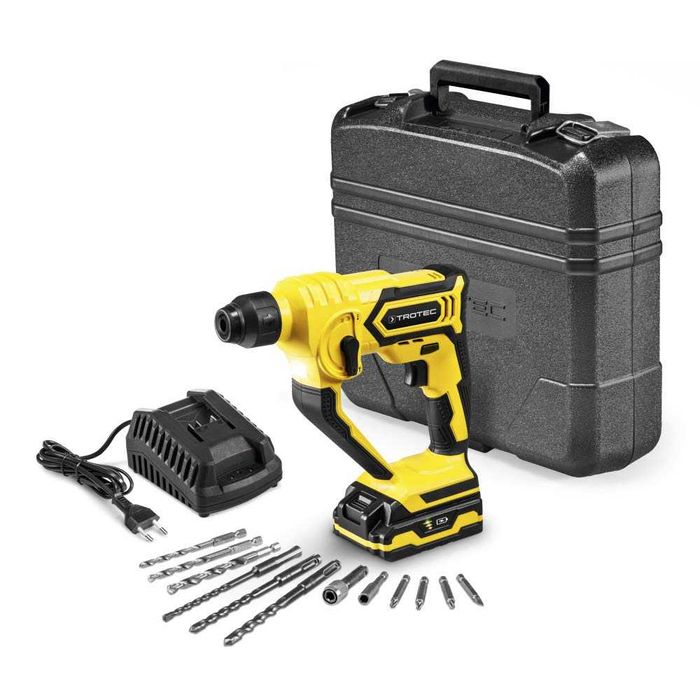 Bormașina Ciocan Rotopercutor TROTEC, Acumulator Flexpower 20V 2,0 Ah