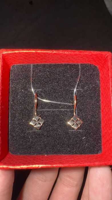 Серьги золотые продам