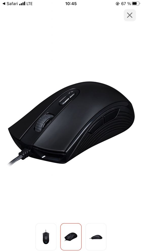 Hyper x pulsfire core игровая мышка