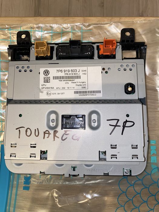 Rns850 Multimedia radio navigatie Touareg 7p