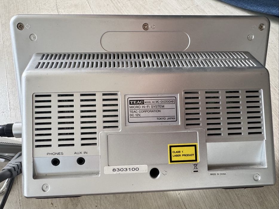 Micro sistem, linie audio TEAC MC-Dx220iDAB, NXT, 2.1 bluetooth