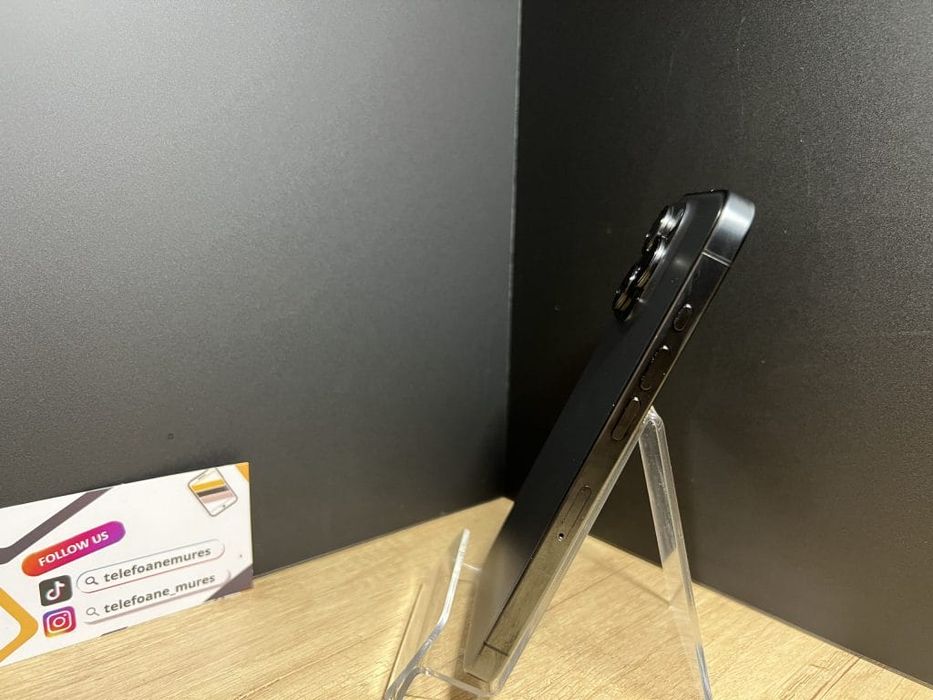 iPhone 15 Pro 128Gb Black Titanium 3 ani garanție, Telefoane Mureș