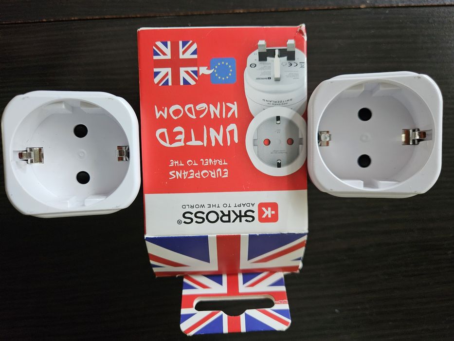 Adaptoare prize  Schuko  UK  la   UE  ideale pentru călătorii