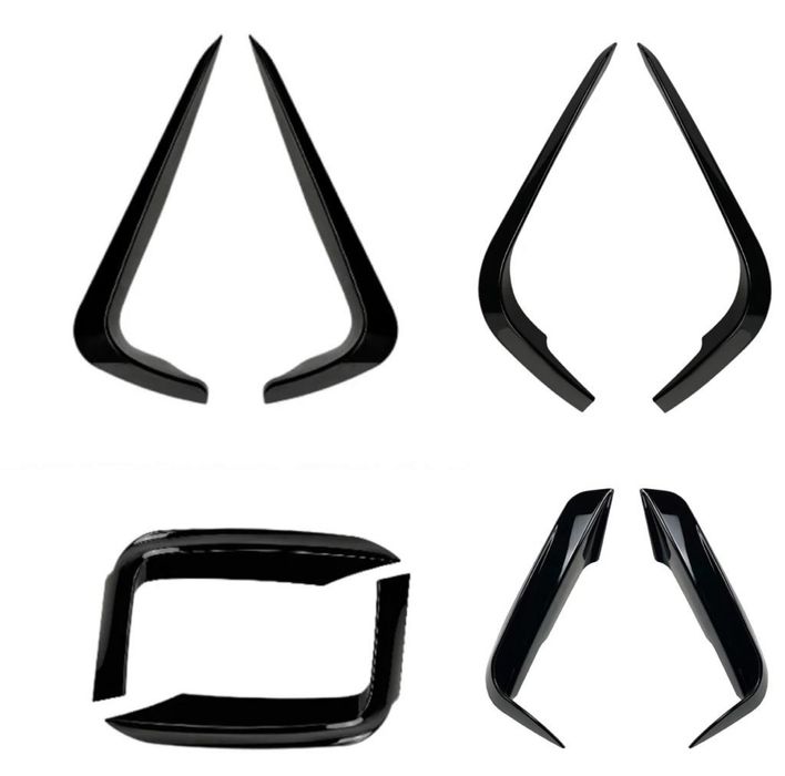 Flag Splitter Ornament Bandou Lip Trim Spoiler Extensie Bara M BMW
