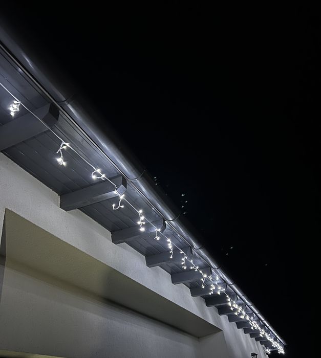 Instalație Craciun Tip Turturi SIKS, 50 Metri, 1000 Led-uri