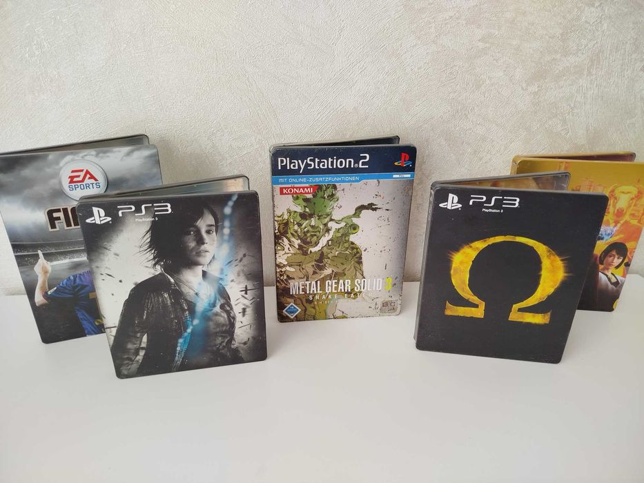 PlayStation Steelbook Стилбуки Игры