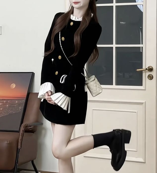 Платье с завязками