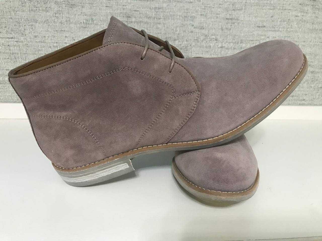 Натуральная кожаная мужская обувь POLLINI Итальянского качества