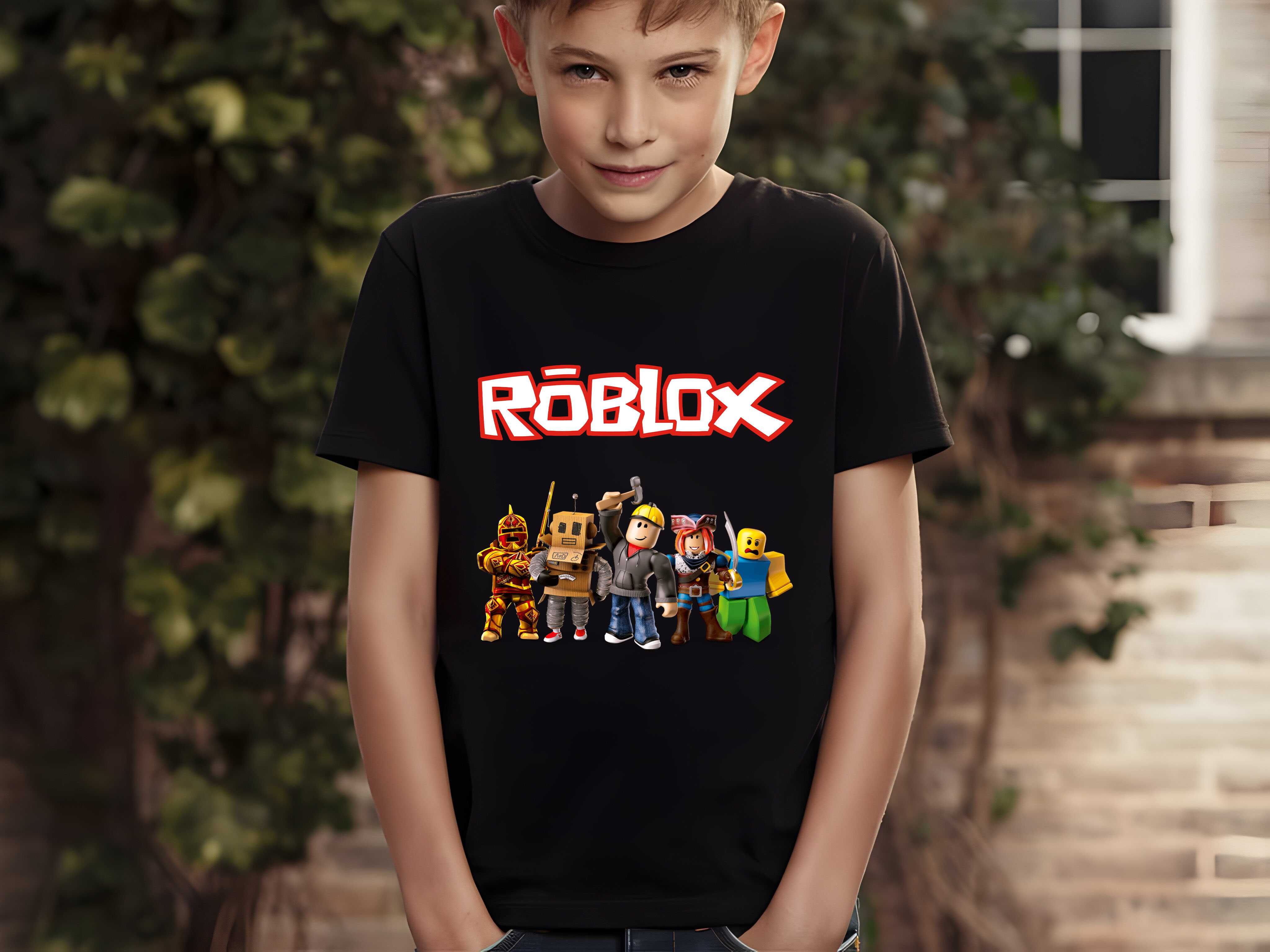 Нови детски тениски с ROBLOX