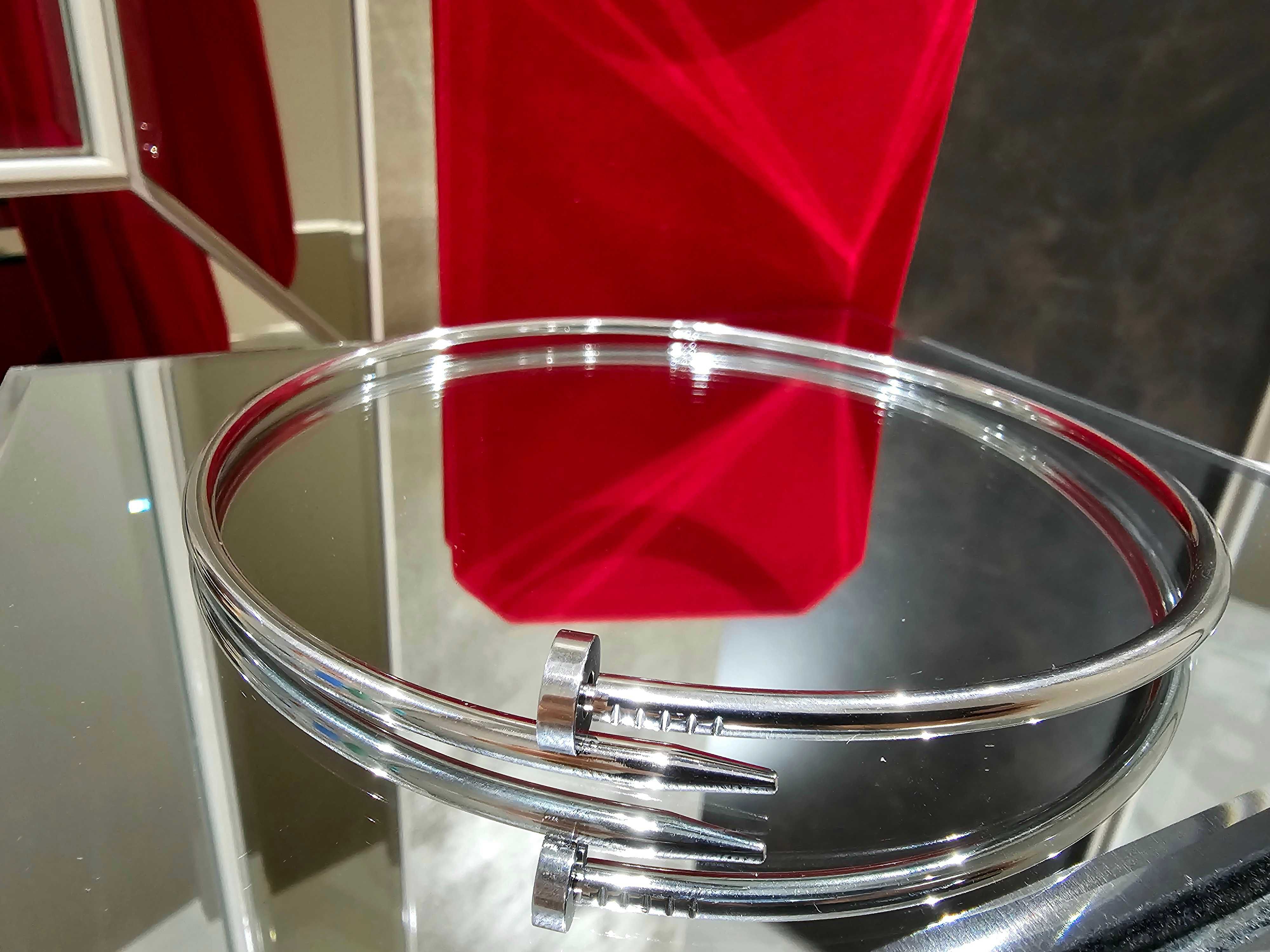 CARTIER Nail Juste un Clou Classic Silver Колие Пирон
