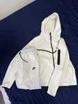 Bluza Tech fleece Alb marimea M