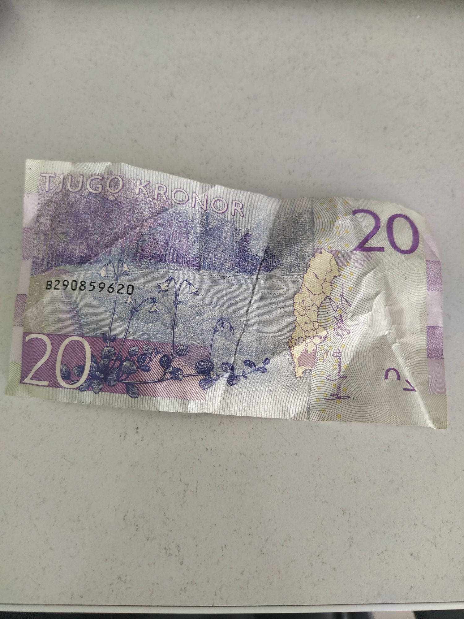 Bancnota: 20 kronor Sweden - 20 de coroane suedeze