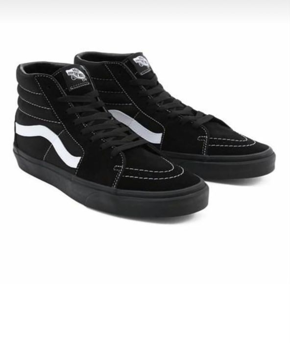 Черни оригинални дамски кецове Vans