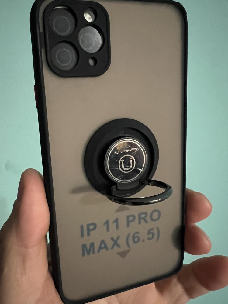 Iphone 11 pro max huse cu magnet si saport