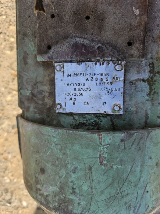 Motoare electrice 7,5kw , 1,1kw si 0,75kw