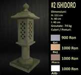 Lampa japoneza din beton Ishidoro lantern