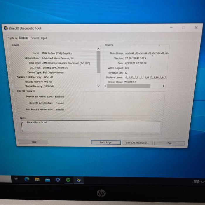 Laptop HP 15s-eq2012nq AMD Ryzen 7 5700U 8GB 512GB Zeus Amanet 28217