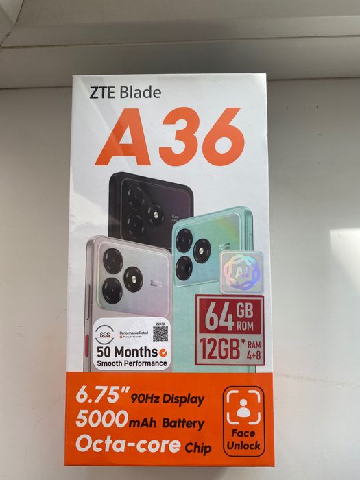 Продам ZTE Blade A36