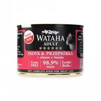Conserva Wataha HUNT Pisica Adult, 98.9% Carne, Prepelita&Curcan, 200g