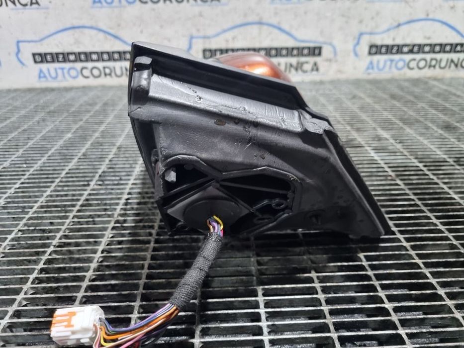 Oglinda dreapta Peugeot 3008 II 2016 - 2020 4 Usi Copper Braun Perleffekt ELG (1316) ...