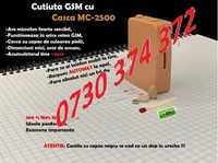 Cutiuta GSM+Casca Copiat Mc2500 NEDETECTABIE BAC 2023 raspuns automat