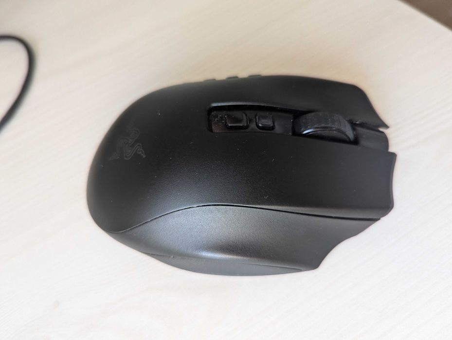 Mouse de gaming Razer - Naga V2 Pro, optic, wireless, negru