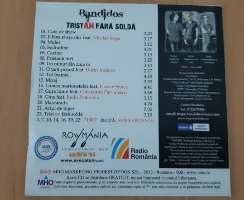 Bandidos   Sistem cd