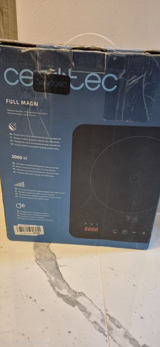 Plită electrică cu inducţie reglabilă