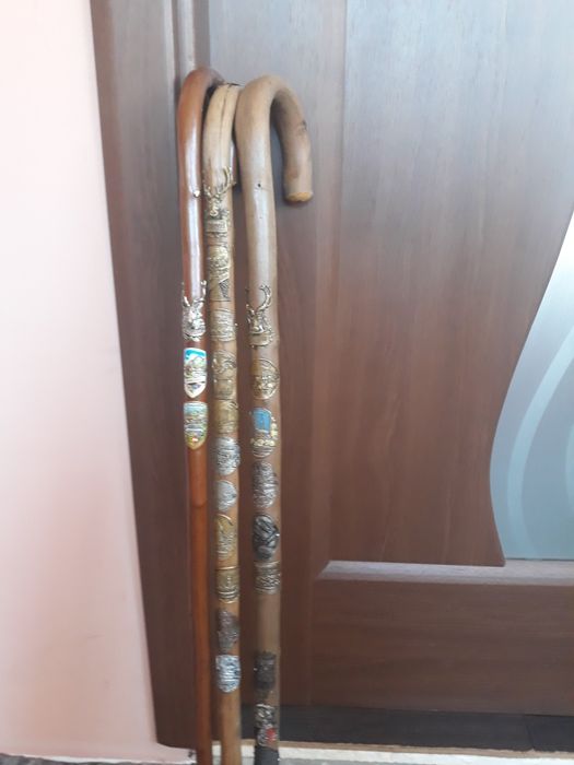 Bastoane pt drumeție,de colecție