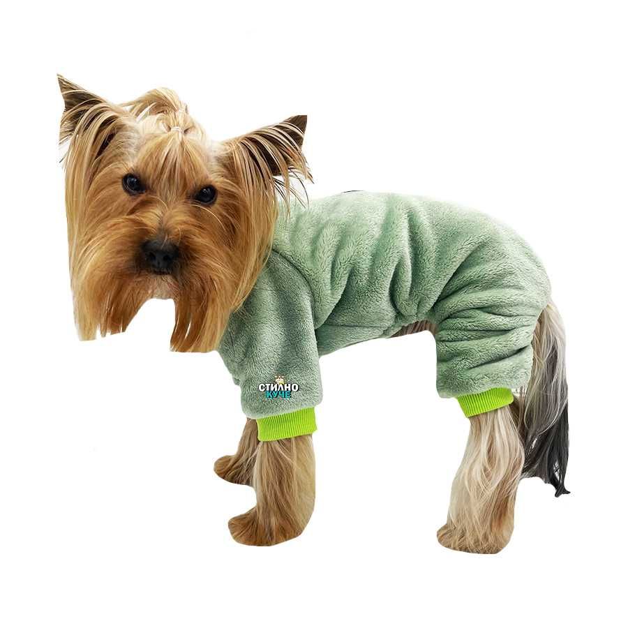 Кучешка пухкава дреха-гащеризон/пижама Дрехи за кучета Кучешки дрехи