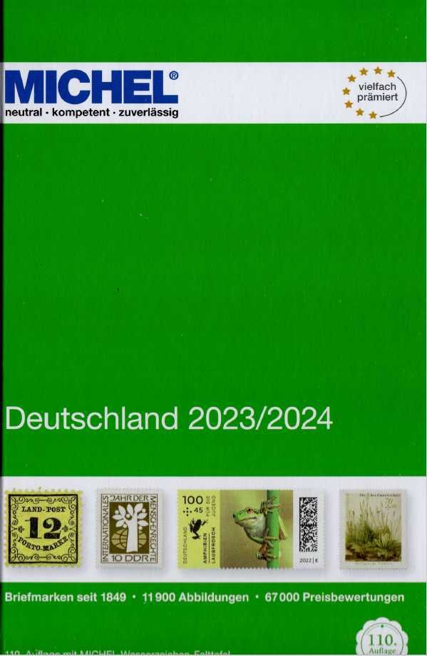 Михел каталог Deutschland 2023/2024 110 издание (на диск)