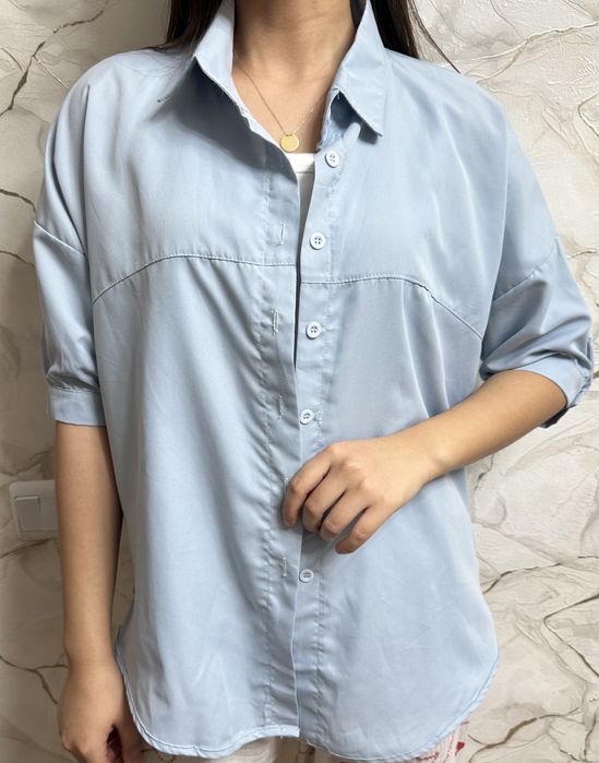 Синяя рубашка. Б/у