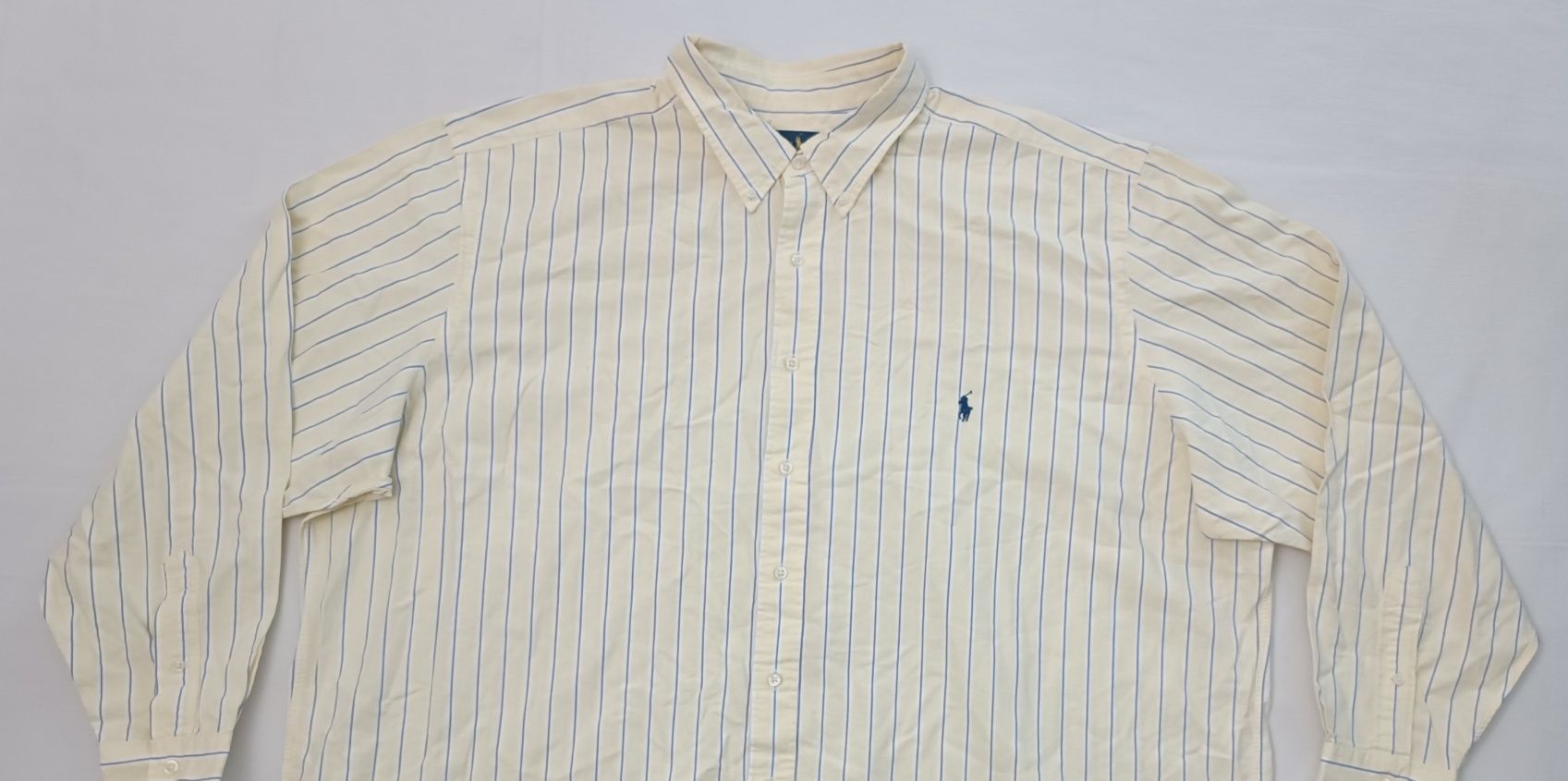 POLO Ralph Lauren оригинална риза 4XL памучна дълъг ръкав