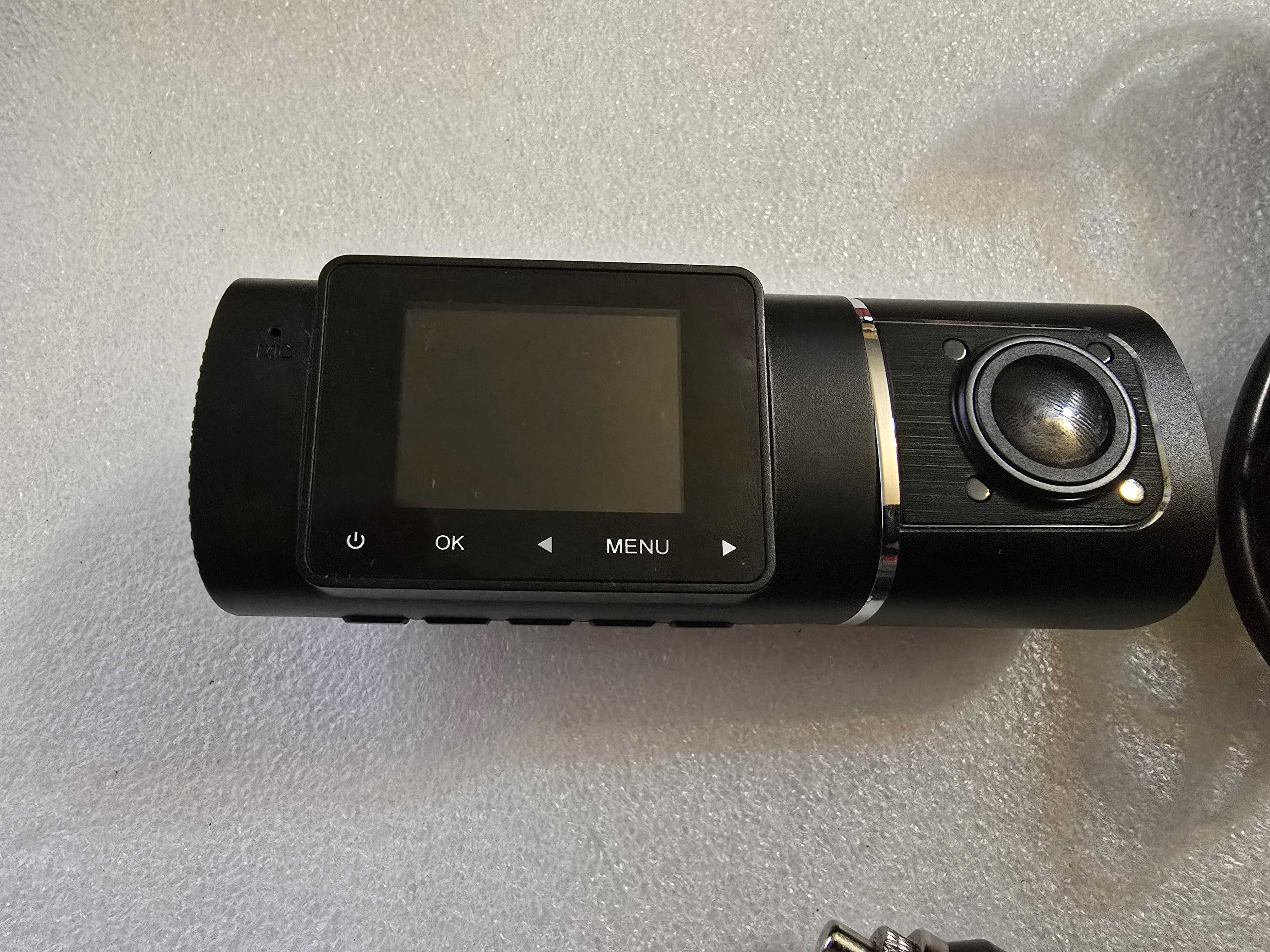 Camera Auto Dubla, Ecran LCD, 1.5 inch, Full HD Vedere Nocturna 1080p,